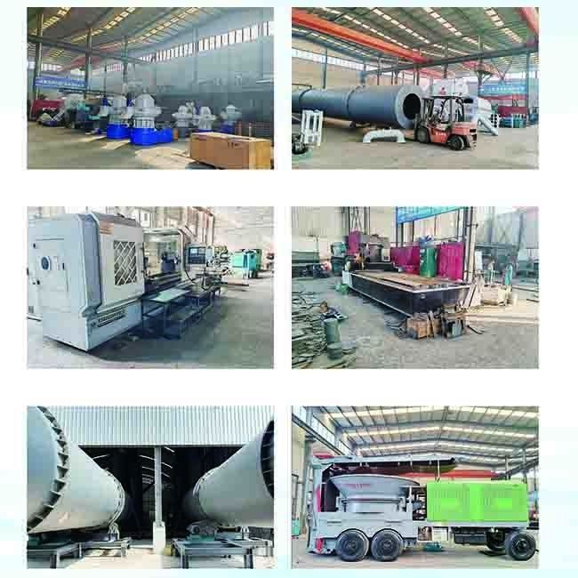 Línea de producción de pellets de biomasa de 1 a 2 toneladas / h